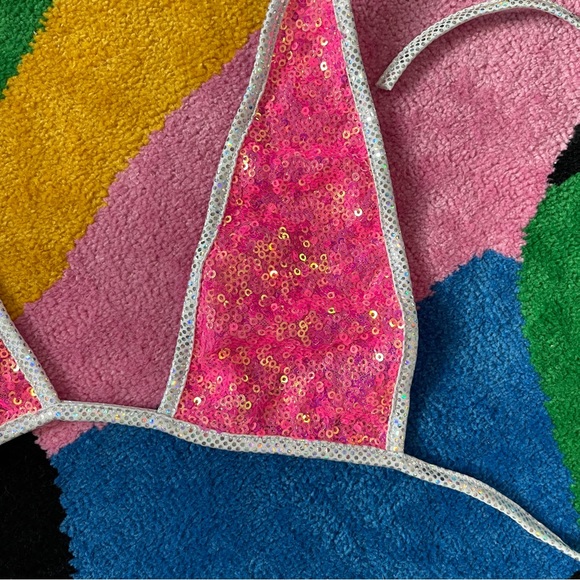 rave sequin bikini top - Picture 2 of 3